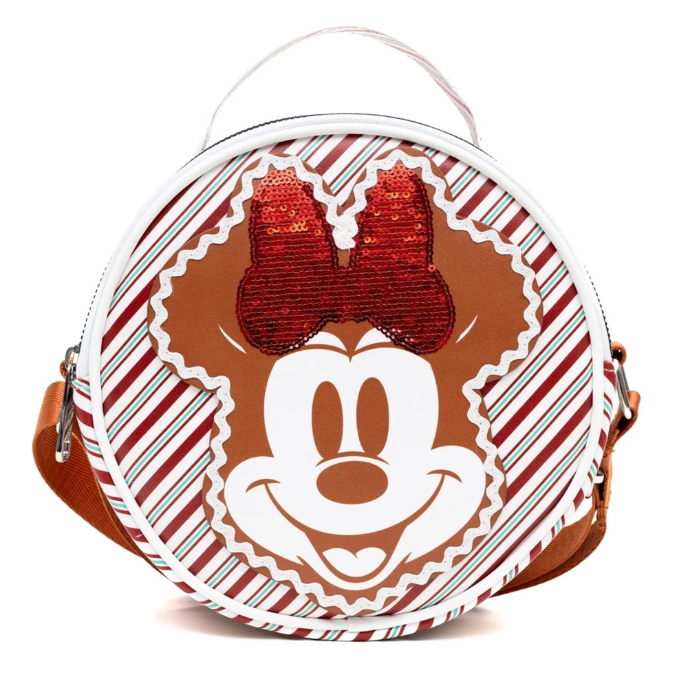 Buckle Down Disney Holiday 2024 Minnie Mouse Gingerbread Cookie Crossbody